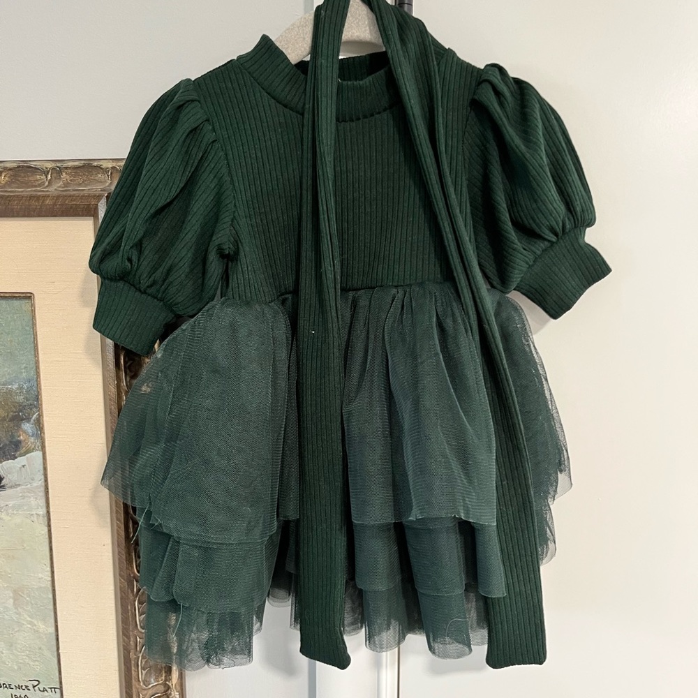 Mini Cosette Dress In Green